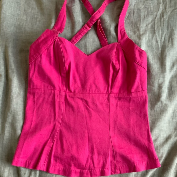 Deadly Dames Voodoo Vixen Pink Top - S - Picture 4 of 6